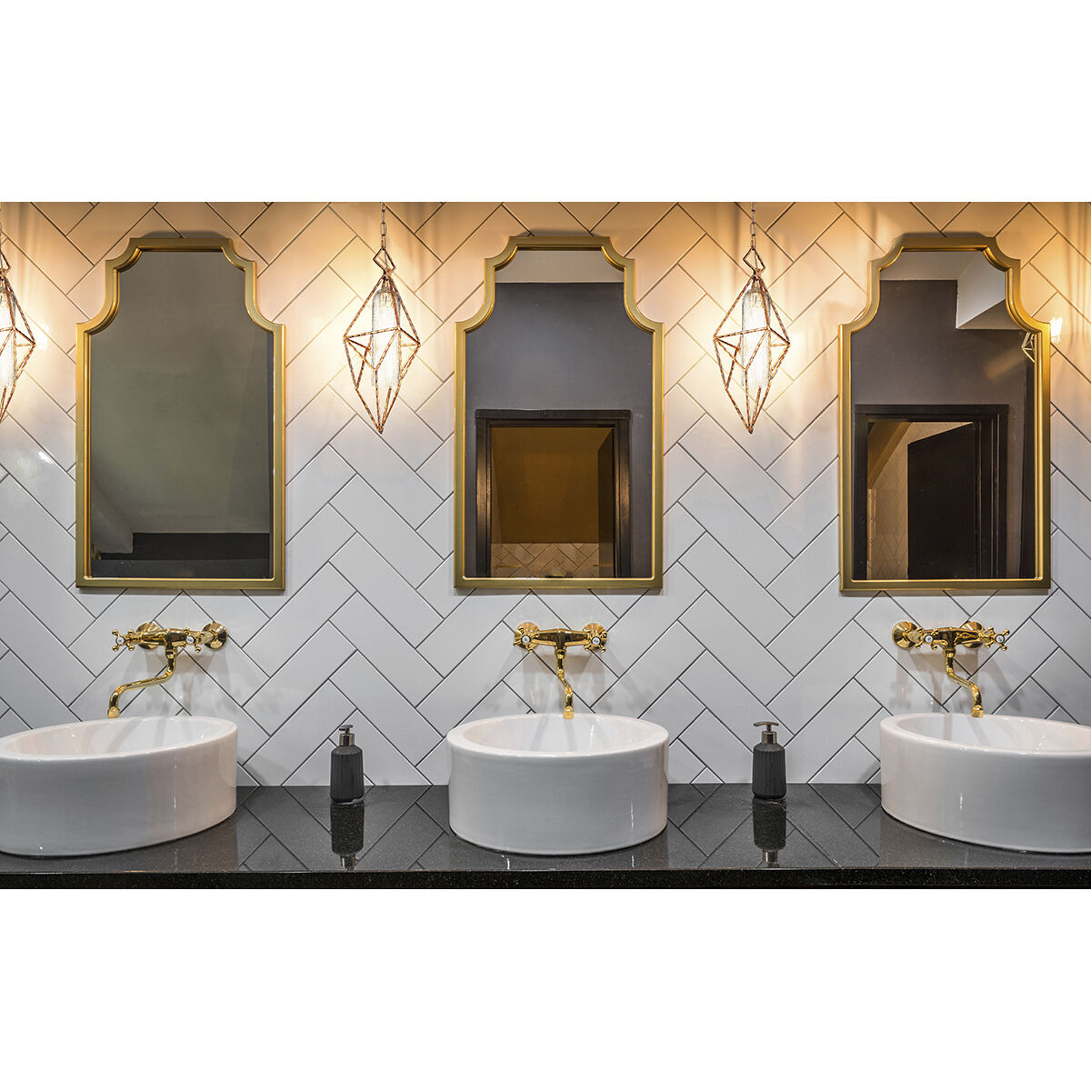 Verdino LED 8 inch Rose Gold Pendant Ceiling Light, Small