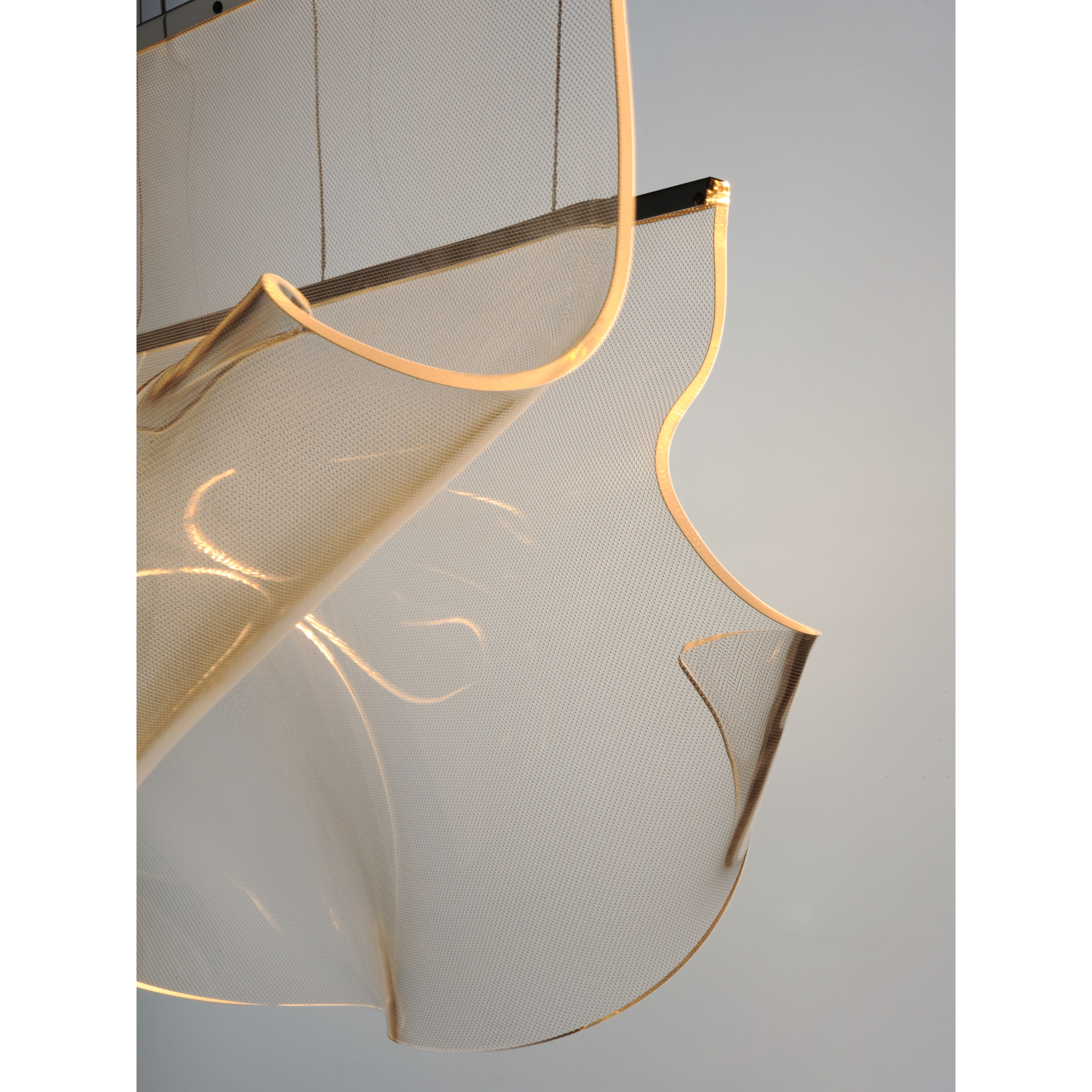 Rinkle LED 14.25 inch Polished Chrome Multi-Light Pendant Ceiling Light