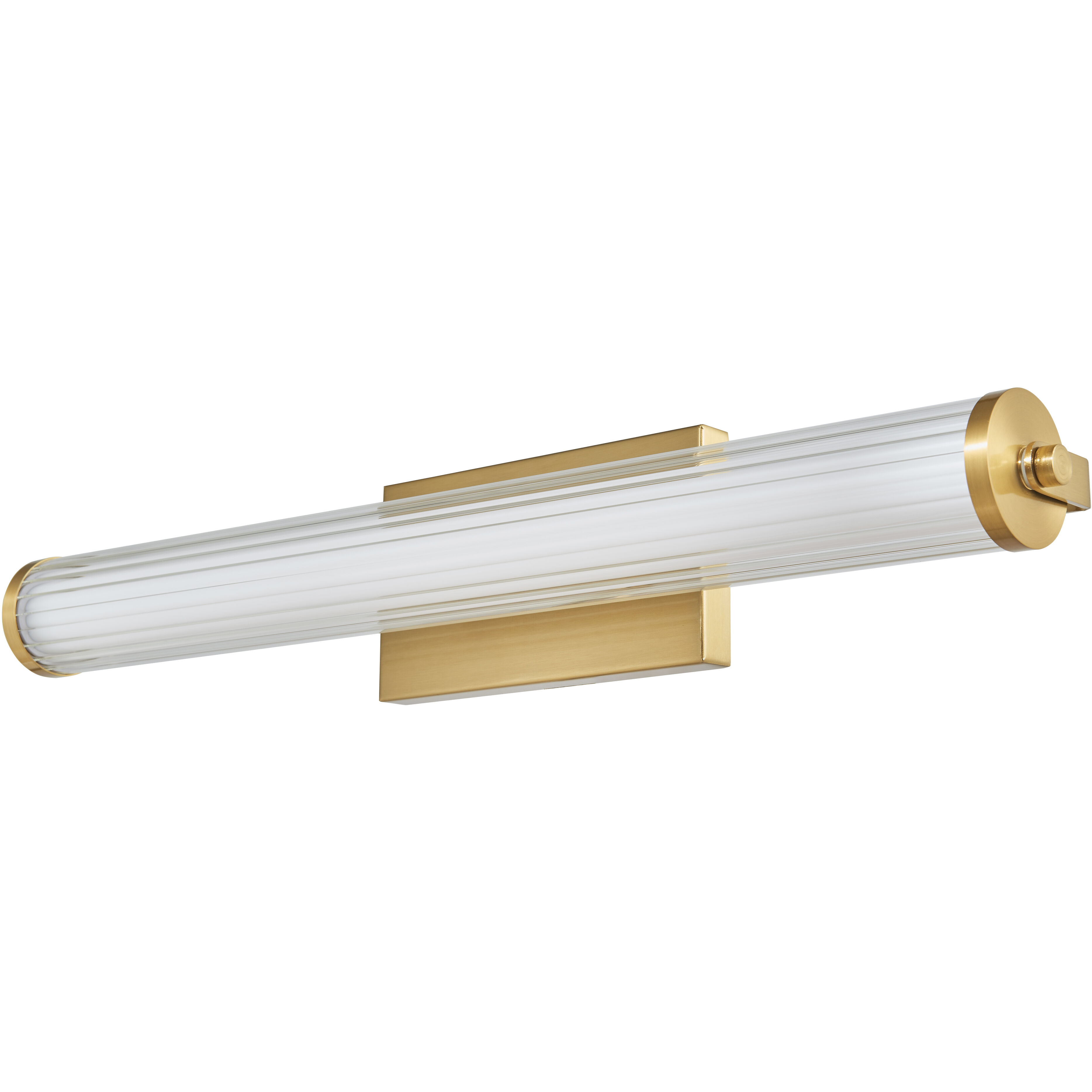 Macie LED 24 inch Brushed Brass Bath Vanity Light Wall Light