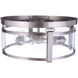 Elliot 3 Light 13 inch Brushed Polished Nickel Flushmount Ceiling Light