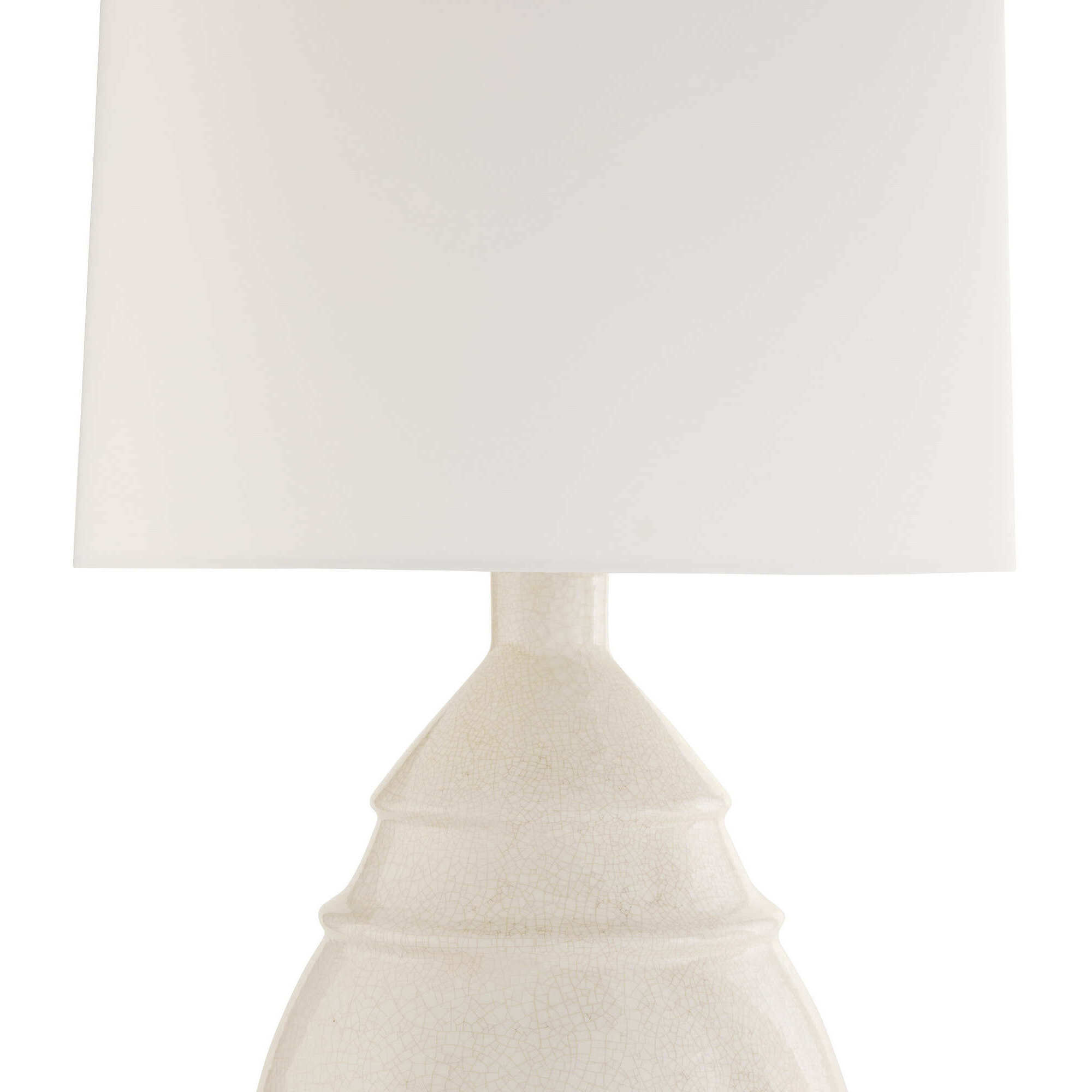 Matteo 24 inch 150.00 watt Ivory Stained Crackle and Antique Brass Table Lamp Portable Light