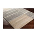Fowler 122.05 X 94.49 inch Gray/Taupe/Light Gray/Off-White Machine Woven Rug in 8 x 10, Rectangle