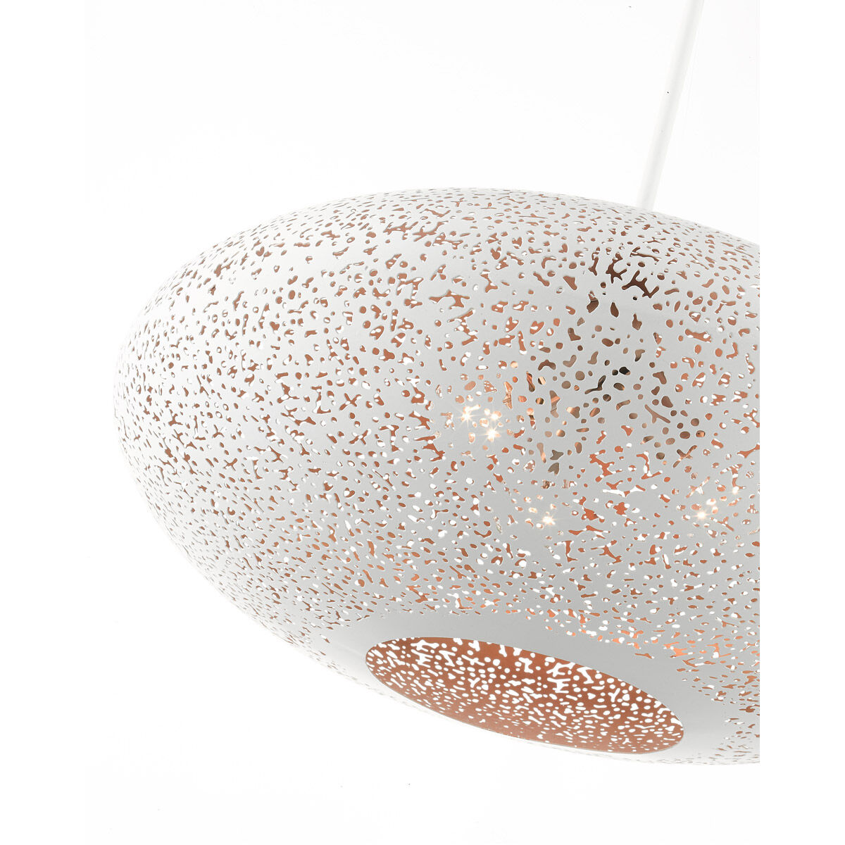 Charlton 3 Light 24 inch White with Brushed Nickel Accents Pendant Ceiling Light