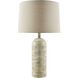 Valle 25 inch 150 watt Painted Accent Table Lamp Portable Light