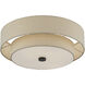 Bellingham 4 Light 18 inch Bronze Semi Flush Mount Ceiling Light, Large
