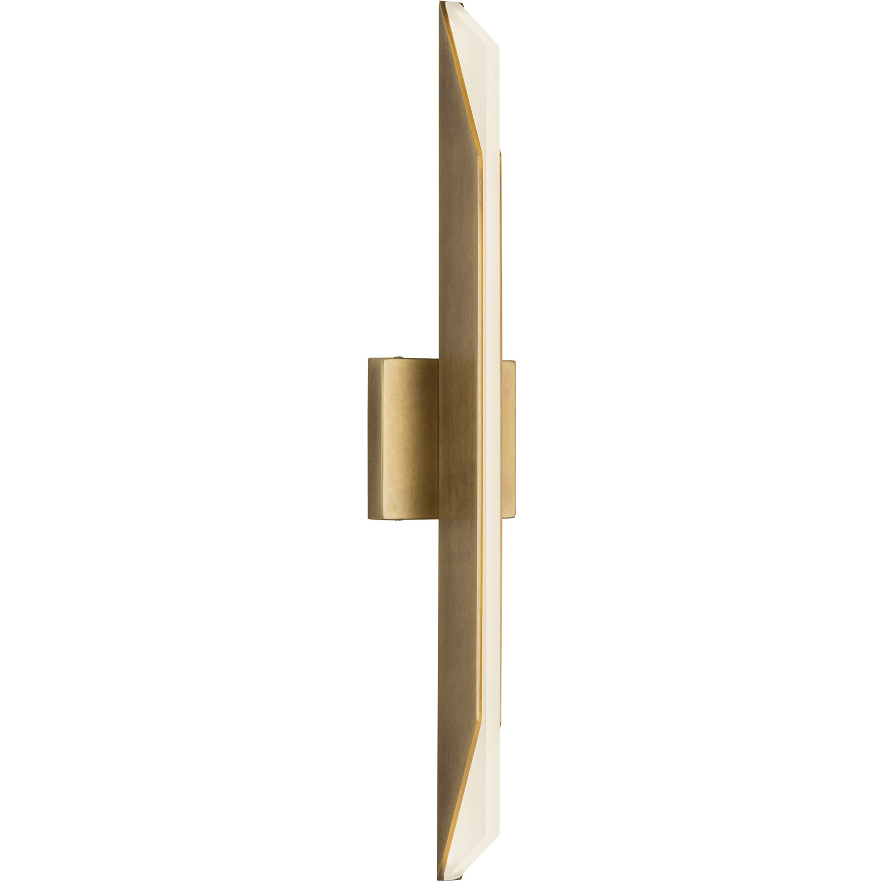 Tachi Bath Vanity Light Wall Light in Vintage Brass