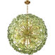 Esme 12 Light 28 inch Aged Brass Chandelier Ceiling Light