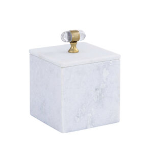 Parina 5.5 X 5.5 inch White with Gold Box