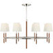 Thomas O'Brien Bryant2 8 Light 41.00 inch Chandelier