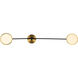 Artisan Collection/TORINO Series 39 inch Antique Brass ADA Wall Sconce Wall Light