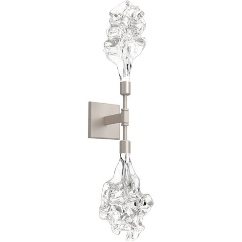 Blossom LED 5.6 inch Beige Silver Indoor Sconce Wall Light in Metallic Beige Silver, 2700K LED, Double