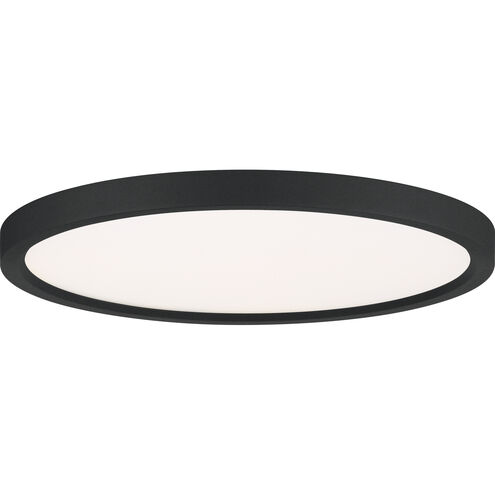 Outskirts 15 inch Earth Black Flush Mount Ceiling Light
