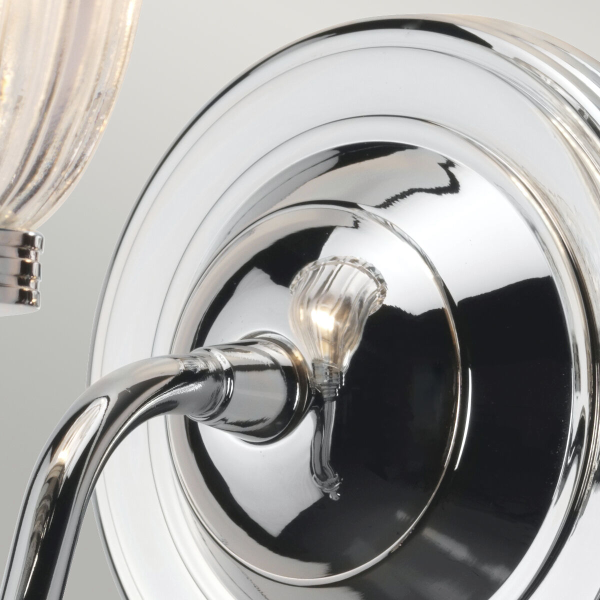 Carroll 1 Light 5.5 inch Polished Chrome Bath Light Wall Light