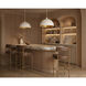 Lohn 1 Light Matte White Pendant Ceiling Light
