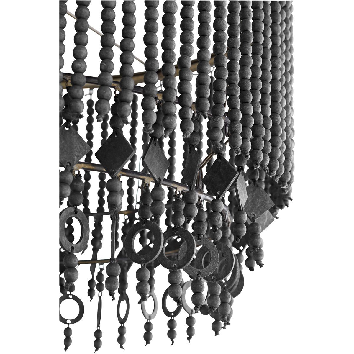 Estrella 1 Light 3 inch Tinted Raw Iron Pendant Ceiling Light