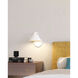 Alora Mood Remy 1 Light 7.75 inch White Bath Vanity Light Wall Light