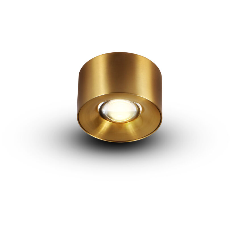 NODE Series Antique Brass Surface Mounted Downlight Ceiling Light