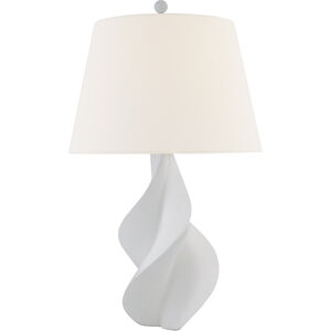 Chapman & Myers Cordoba Plaster White Table Lamp, Large