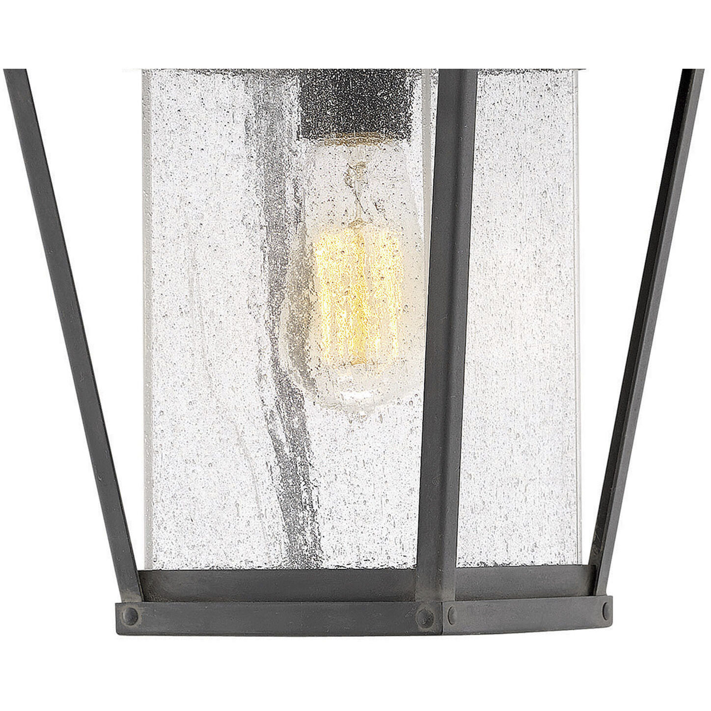 Palmer 1 Light 8 inch Museum Black Outdoor Hanging Lantern