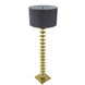 Anita 65 inch 60.00 watt Gold and Black Floor Lamp Portable Light