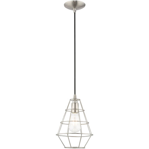 Geometric 1 Light 7.75 inch Mini Pendant