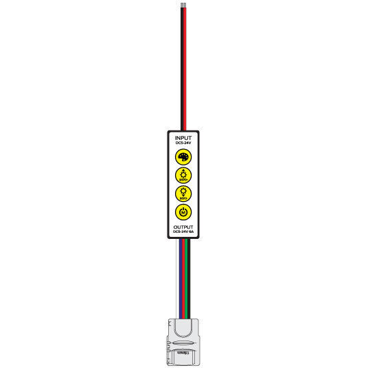 Simple Select Inline Controllers Multi Color In-Line Controller