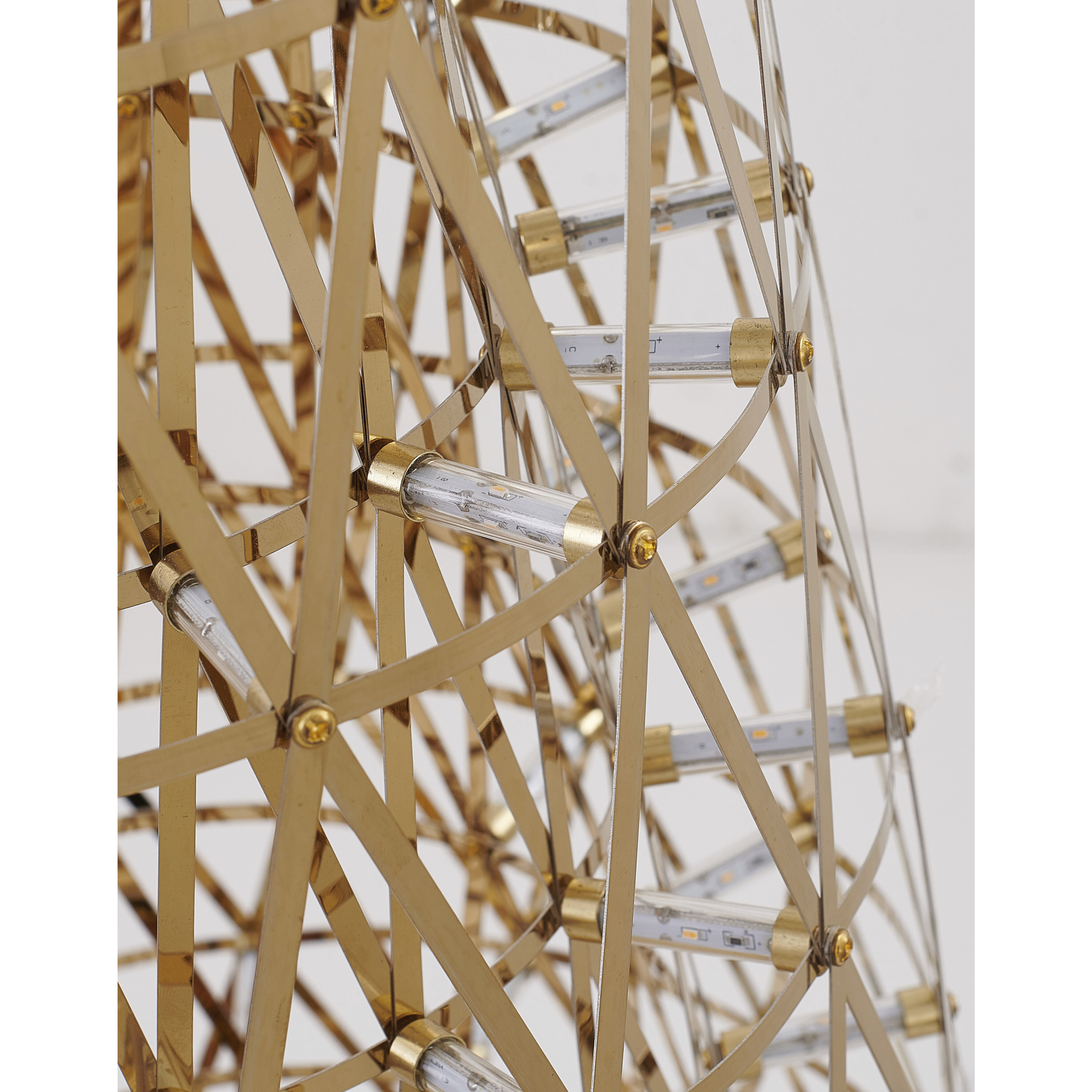 Canada 43 inch 0.30 watt Gold Floor Lamp Portable Light