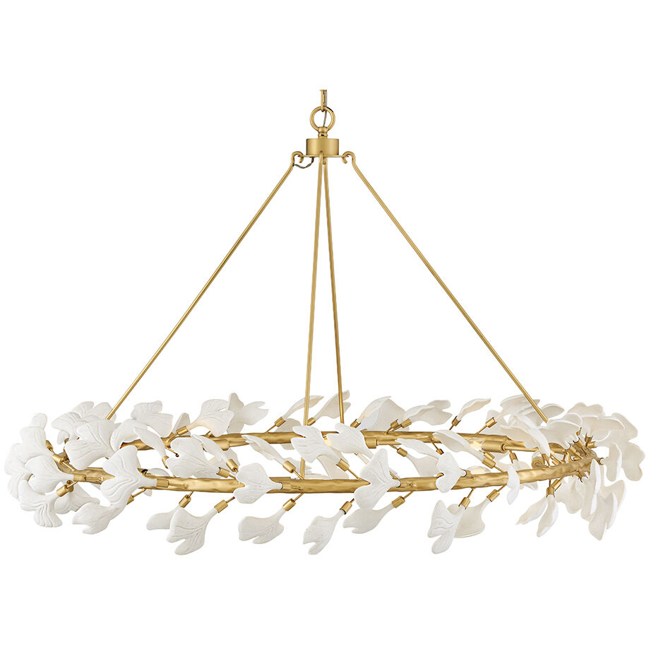 Audra 8 Light 48 inch Deluxe Gold Chandelier Ceiling Light