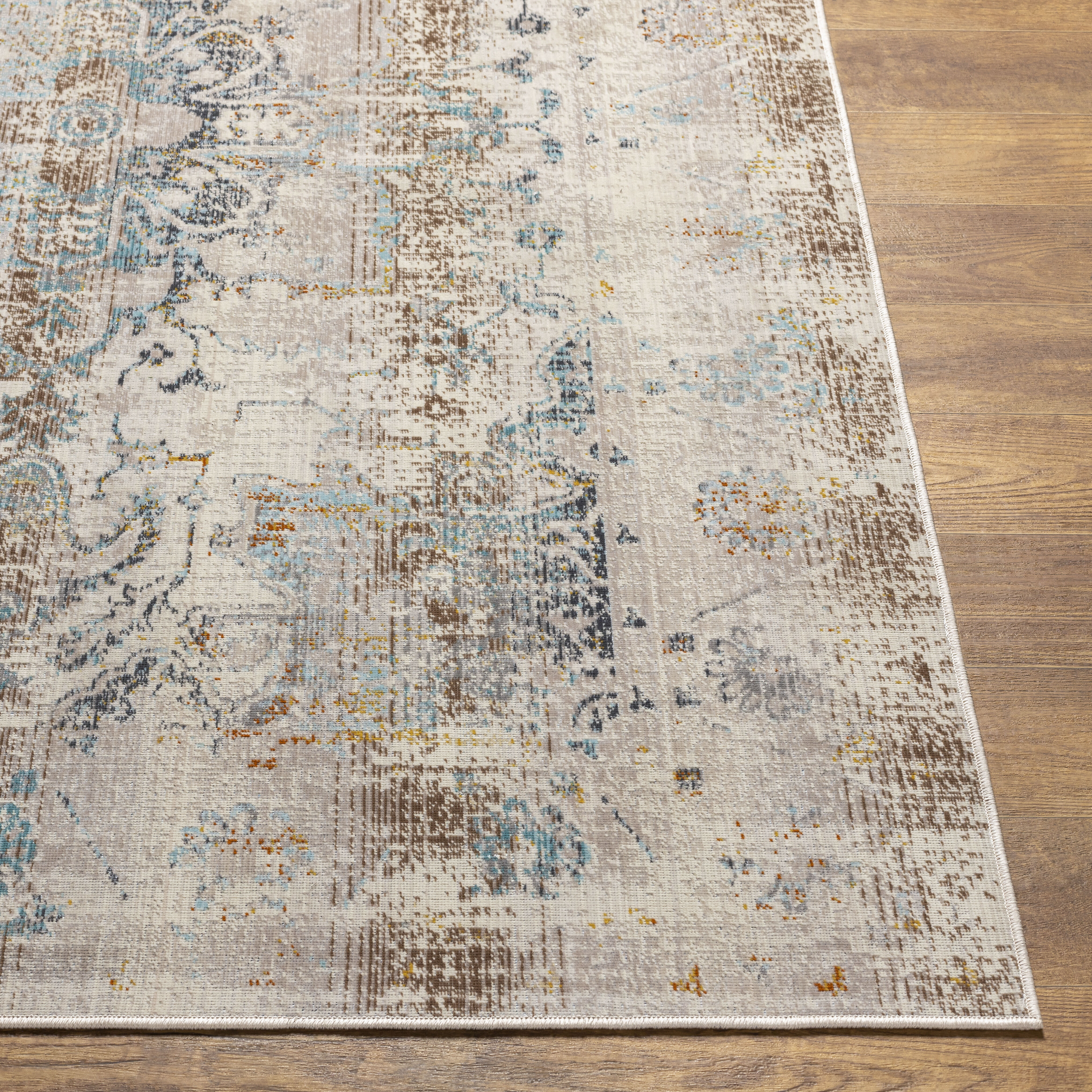 Dublin 67 X 47 inch Taupe Rug in 4 X 6, Rectangle