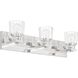 Dryden 3 Light 24.25 inch Polished Nickel Vanity Light Wall Light