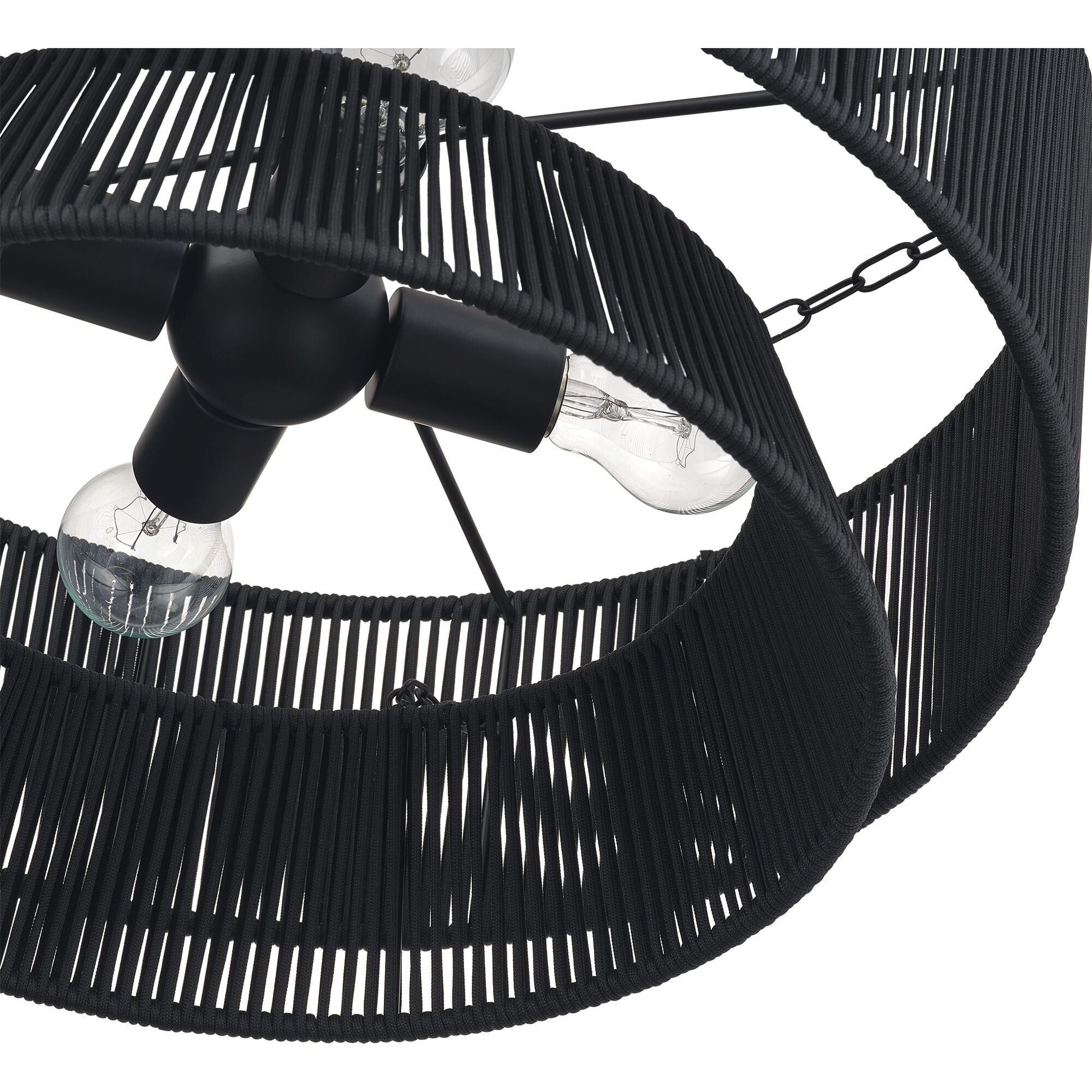 Florell 4 Light 20 inch Black Pendant Chandelier Ceiling Light