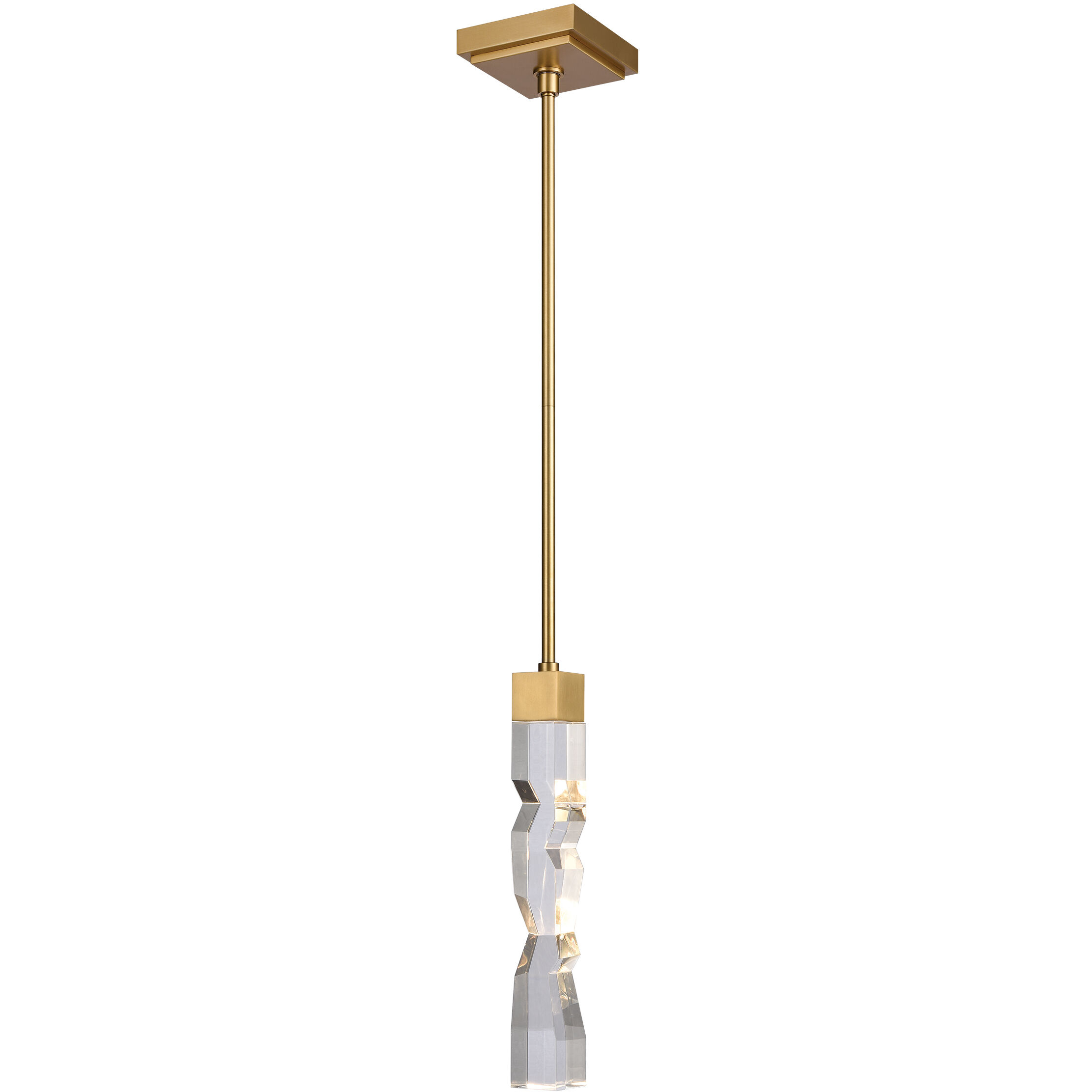 Mamadim 1 Light 5.13 inch Aged Brass Mini Pendant Ceiling Light