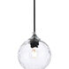 Cashel 1 Light 6 inch Chrome Pendant Ceiling Light