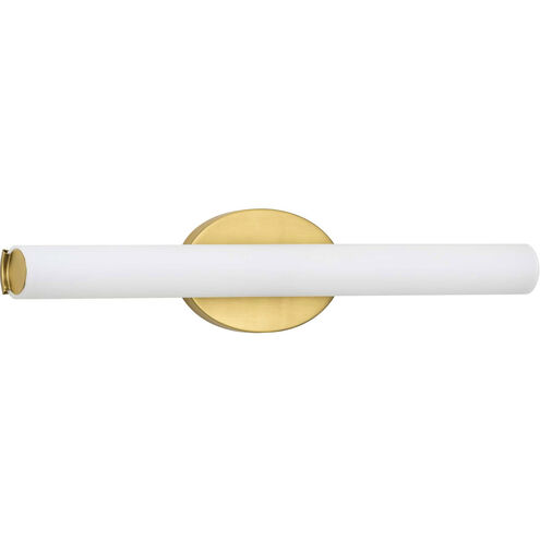 Parallel LED LED 22 inch Satin Brass Linear Bath Wall Light, Progress LED