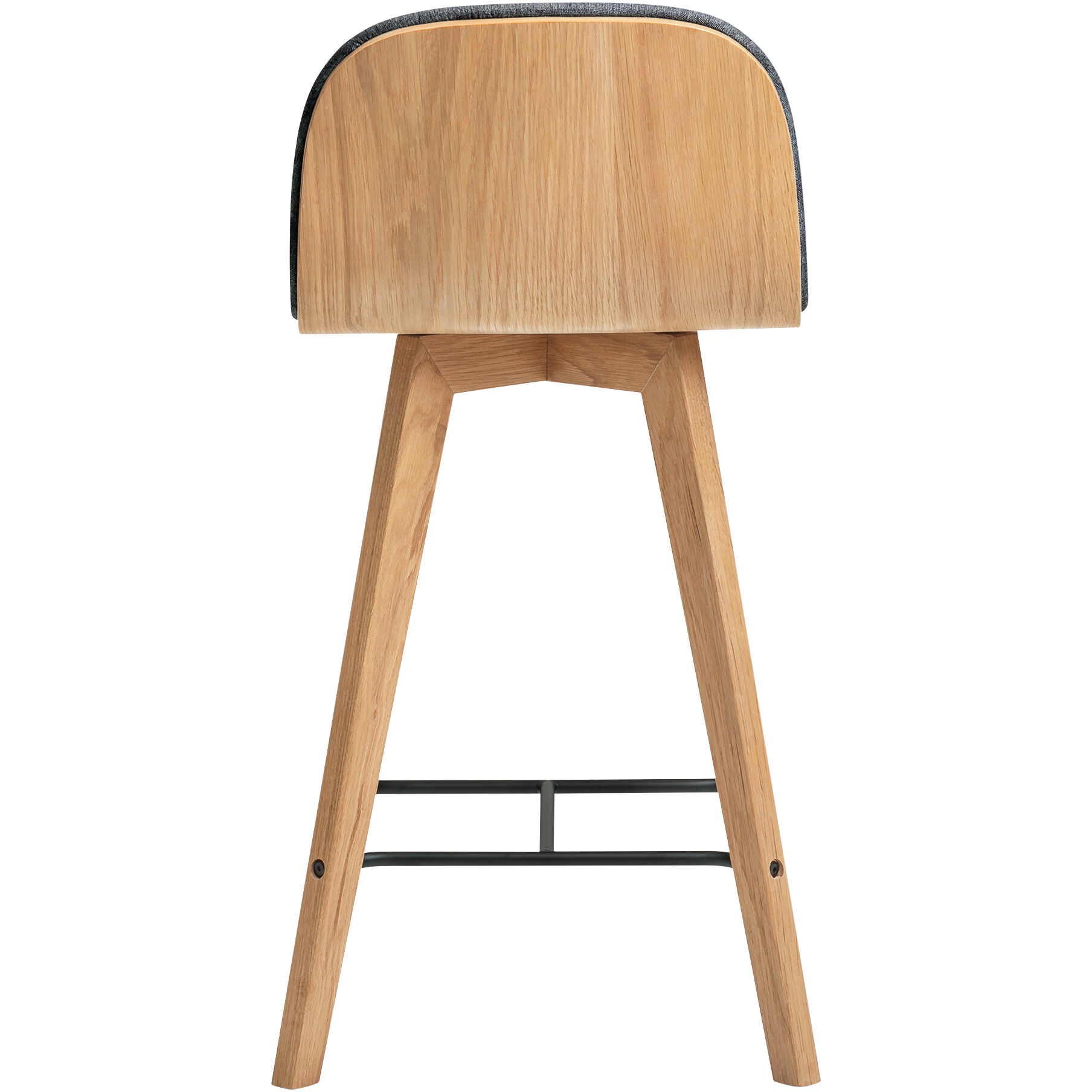 Napoli 34 inch Grey Counter Stool