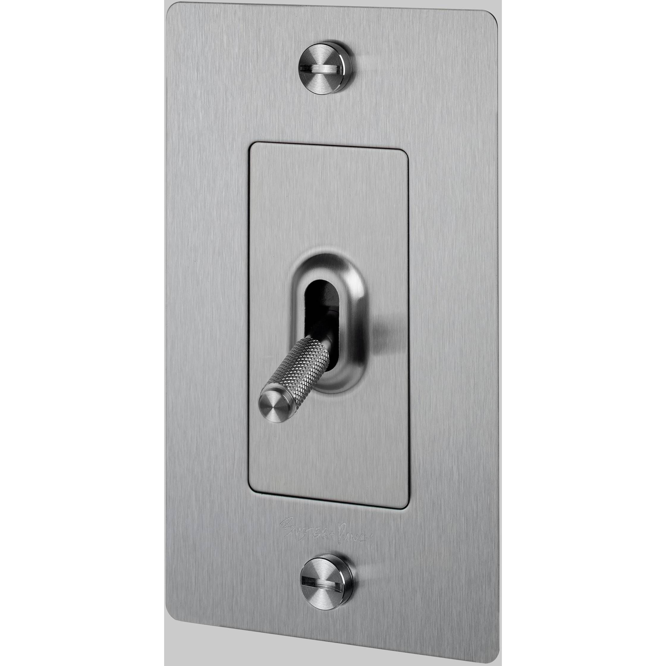 1G Toggle 120-277 Steel Light Switch