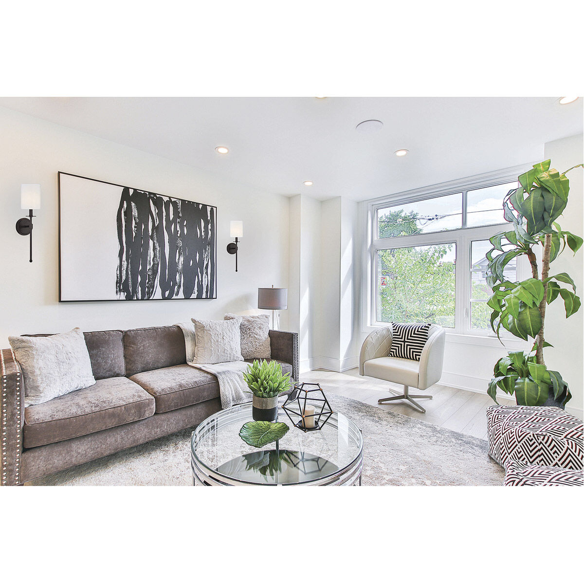 Traditional 1 Light 5 inch Oil Rubbed Bronze Wall Sconce Wall Light