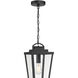 Brenwick 1 Light 8 inch Powder Coated Black Outdoor Hanging Pendant