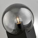 Oksena 11 inch 25.00 watt Black Accent Lamp Portable Light