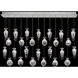Essence 26 Light 54 inch Silver Pendant Ceiling Light