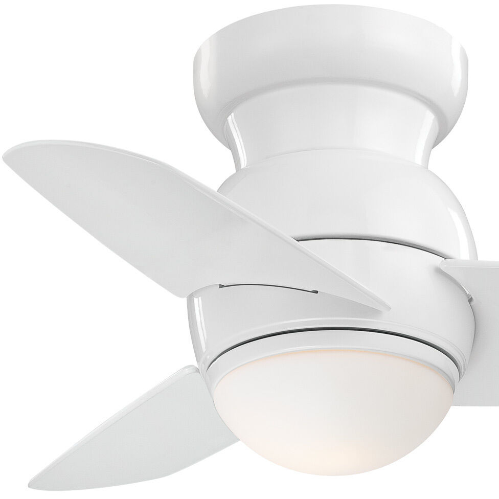 Spacesaver 26 inch White Ceiling Fan