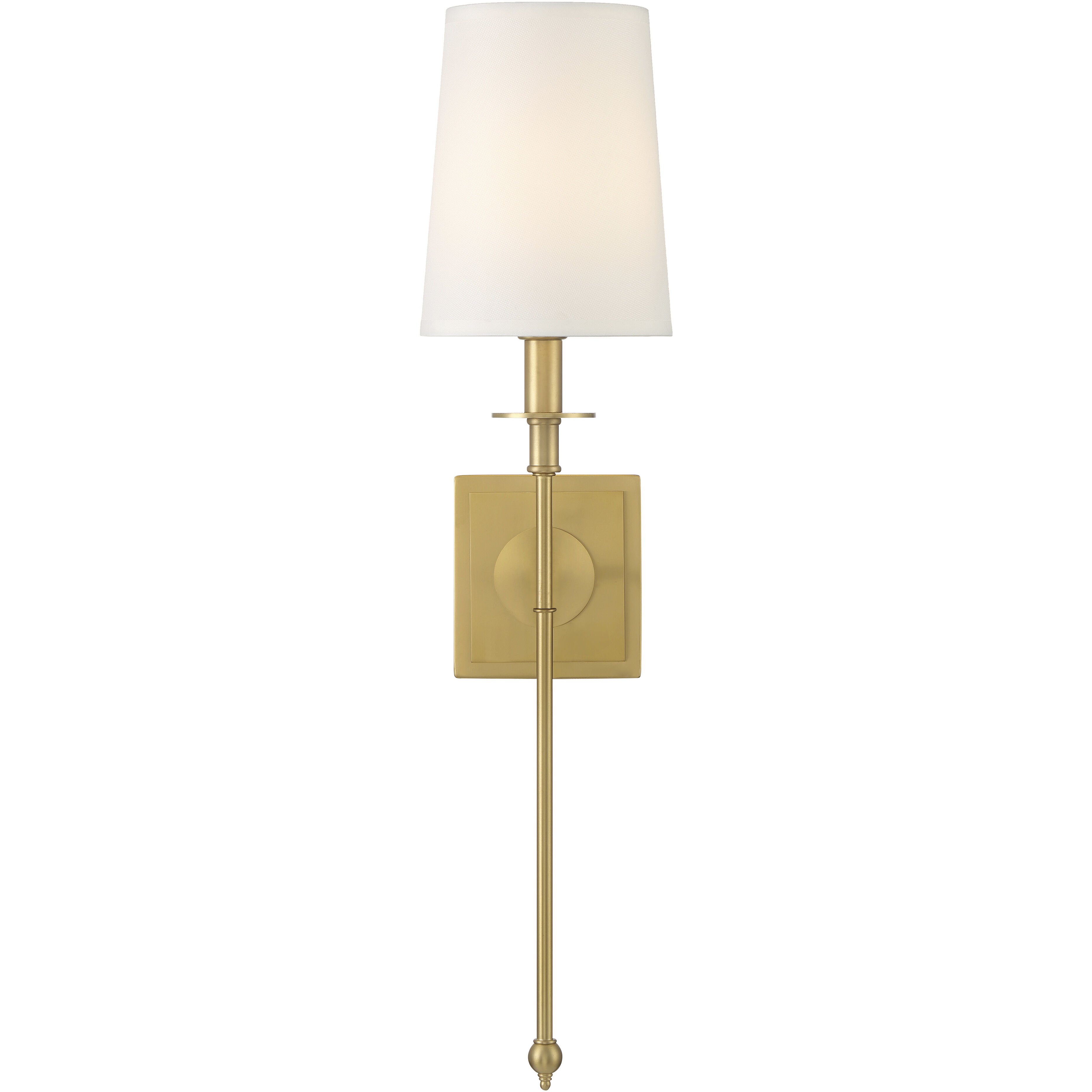 Calera 1 Light Signature Brass Wall Sconce Wall Light