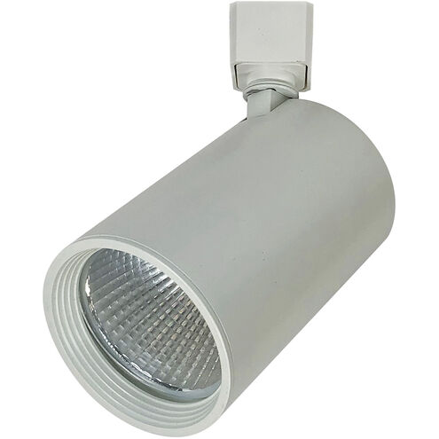 Jason PS White Track Head Ceiling Light in Flood, H-Style, Flood Optic, Selectable CCT