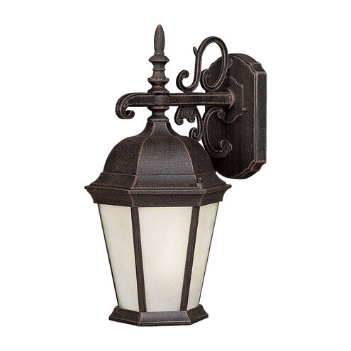 Signature Outdoor Wall Light in Painted Rust
