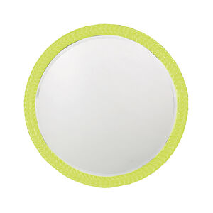 Amelia Glossy Green Wall Mirror