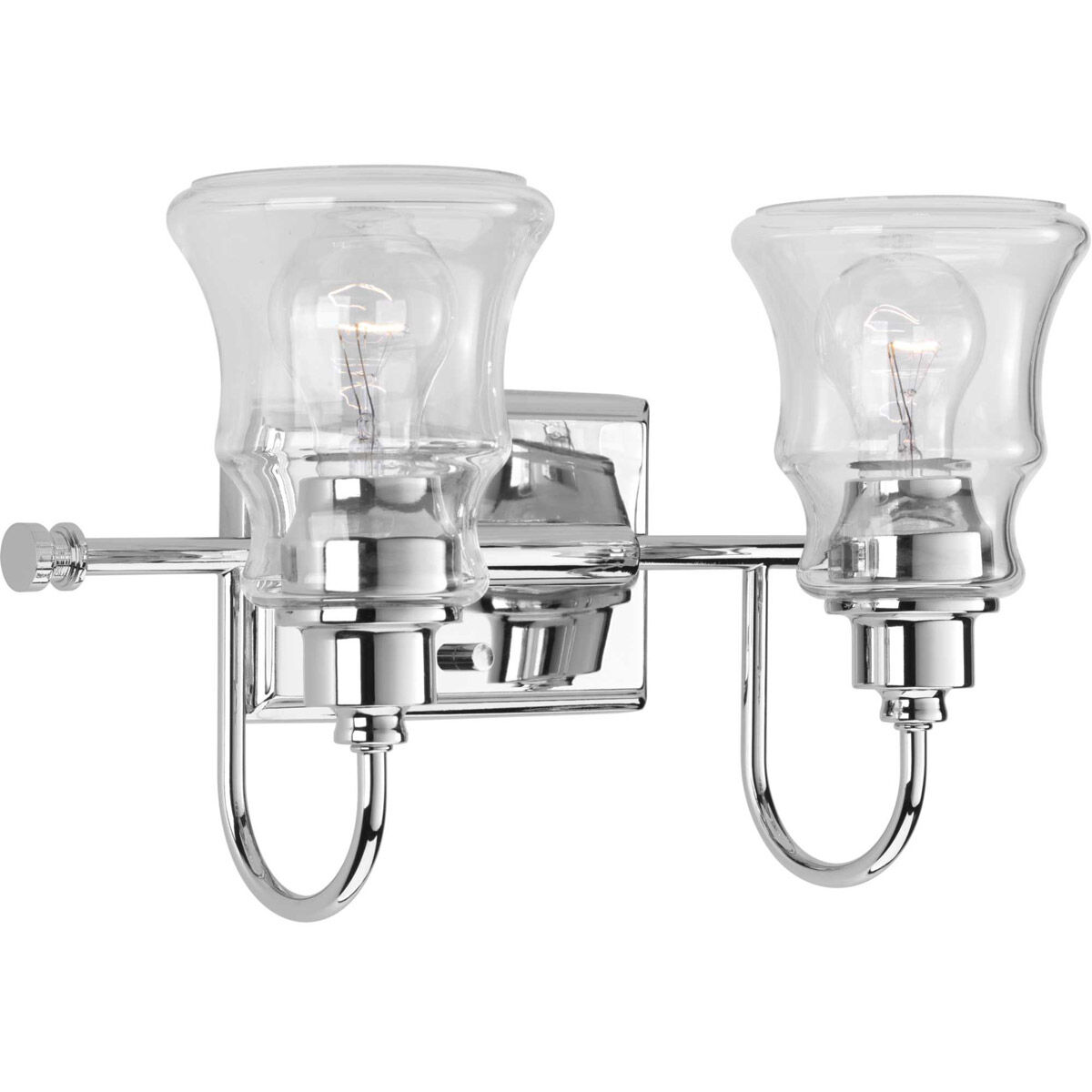 Litchfield 2 Light 15 inch Polished Chrome Bath Vanity Wall Light