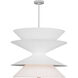 Christiane Lemieux Chambord 12 Light 26 inch Cast Plaster Pendant Ceiling Light