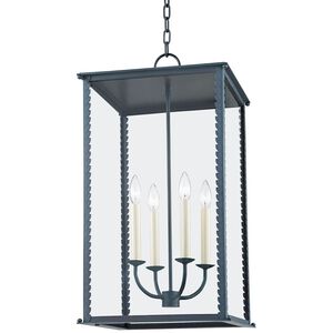 Zuma 4 Light 15.00 inch Outdoor Pendant/Chandelier