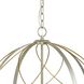 Brandywine 5 Light Silver Ridge Pendant Ceiling Light