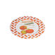 Abington 13 X 1 inch Red Plate